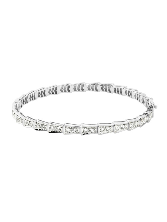 Браслет из белого золота c бриллиантами