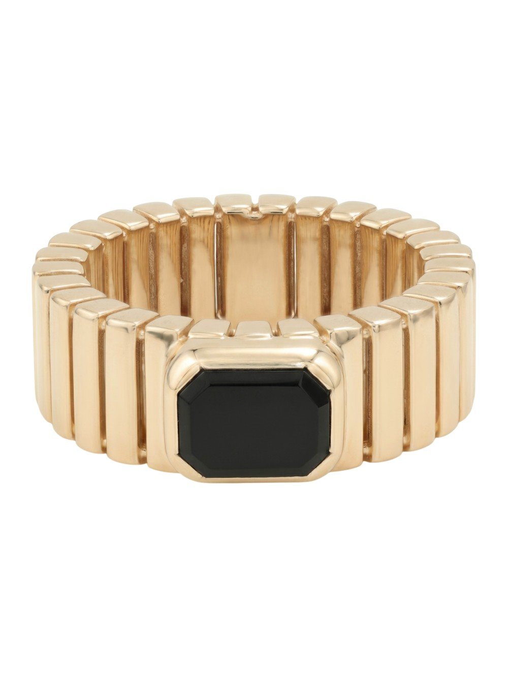 Кольцо из золота c ониксом