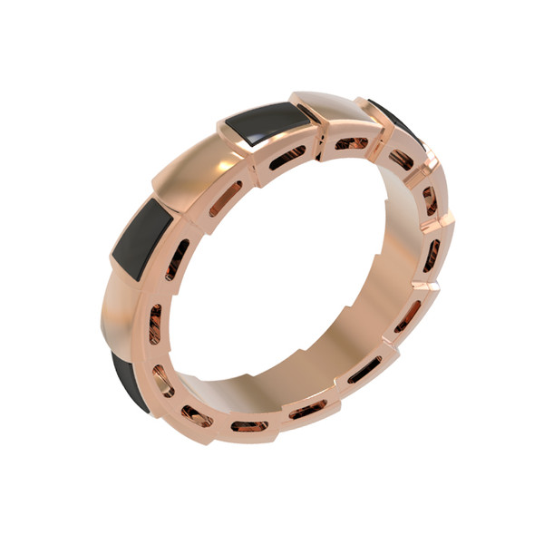 Кольцо из золота c ониксом