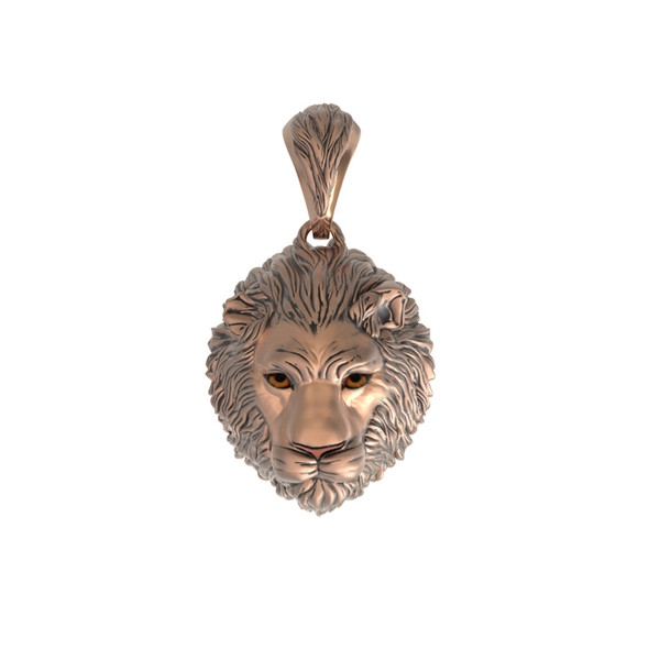 Подвеска из золота c эмаль