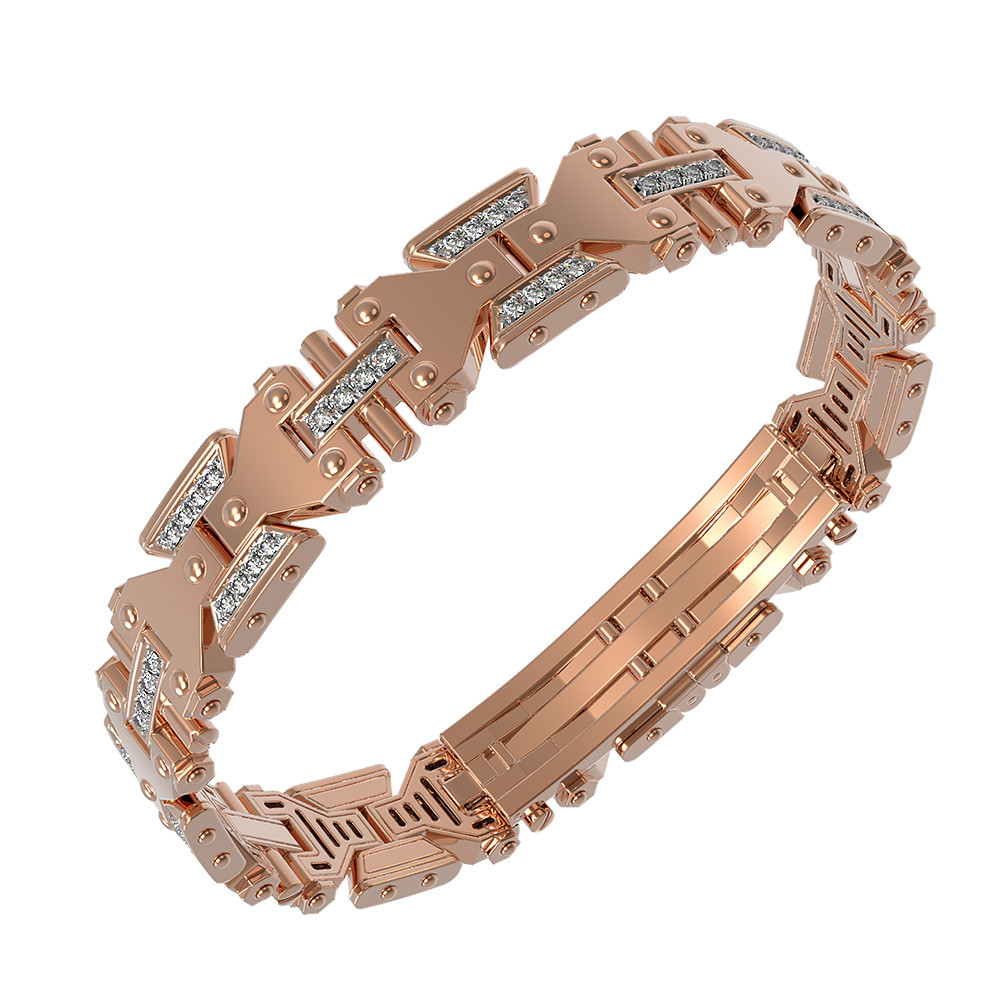 Браслет из золота c бриллиантами