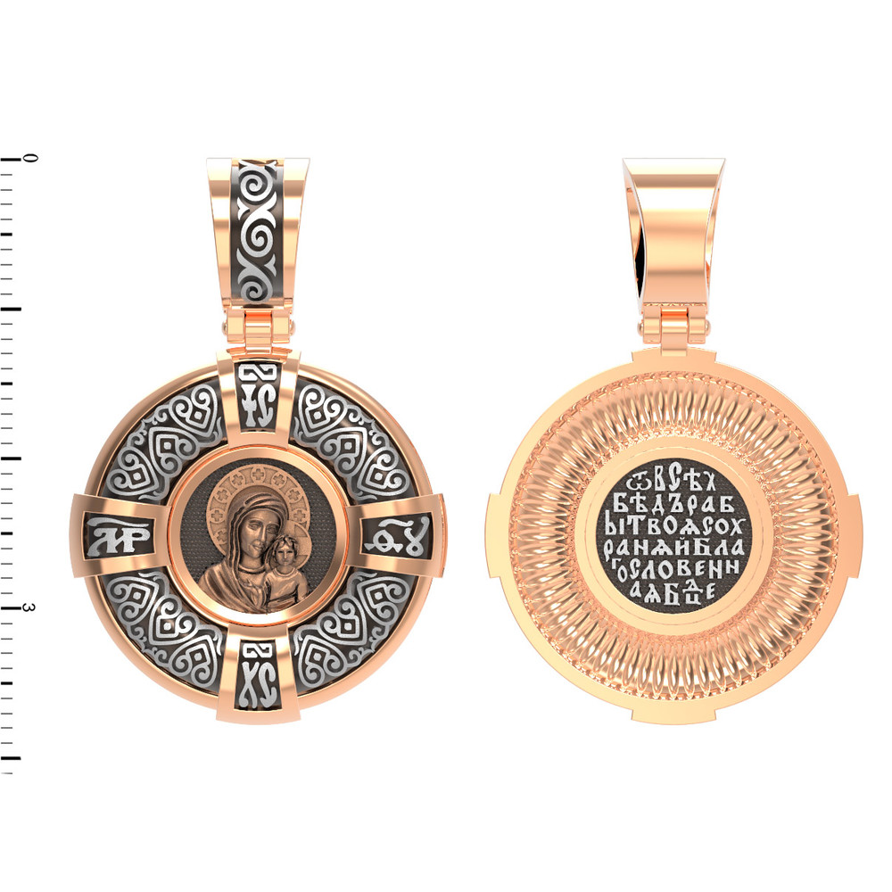 Образок из золота