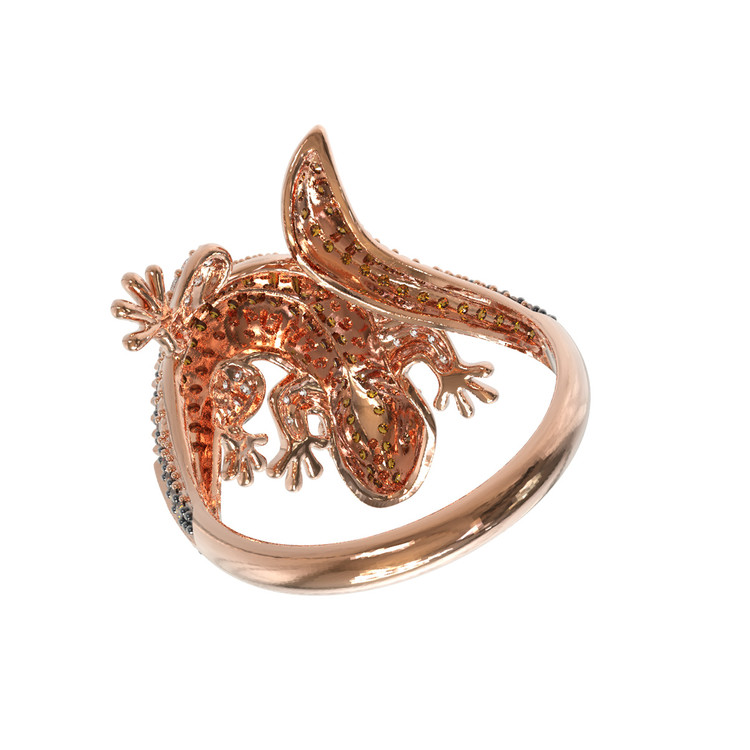 Кольцо из золота c фианитом