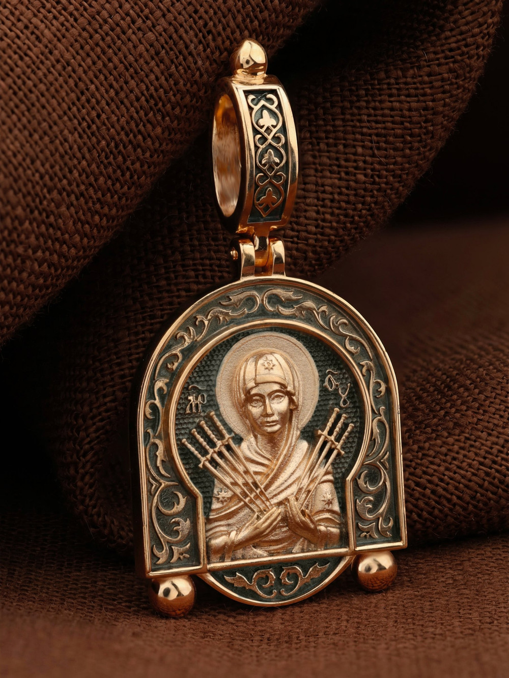 Образок из золота