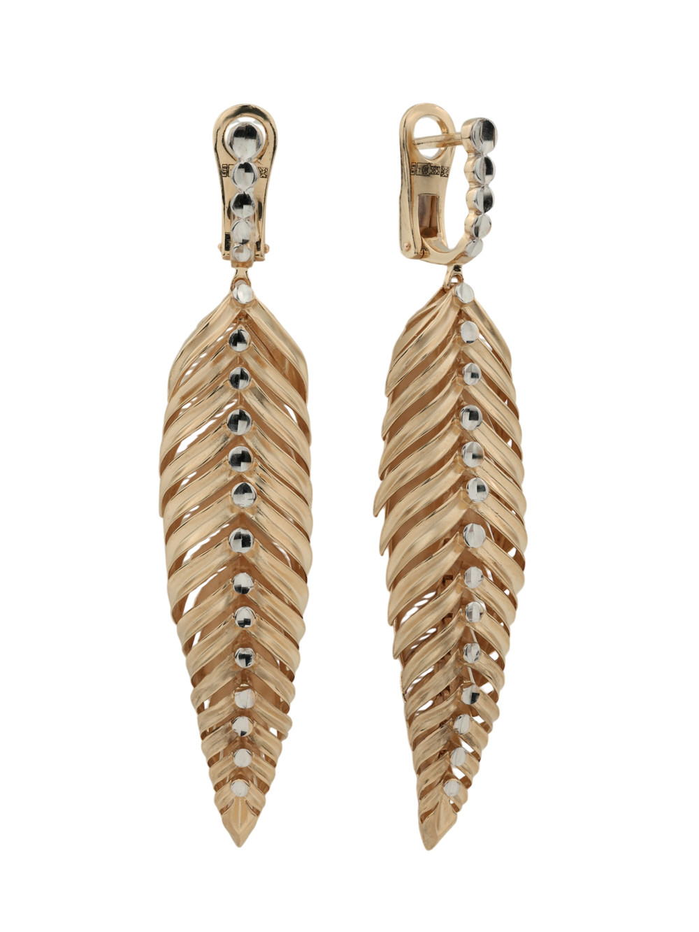 Серьги из золота