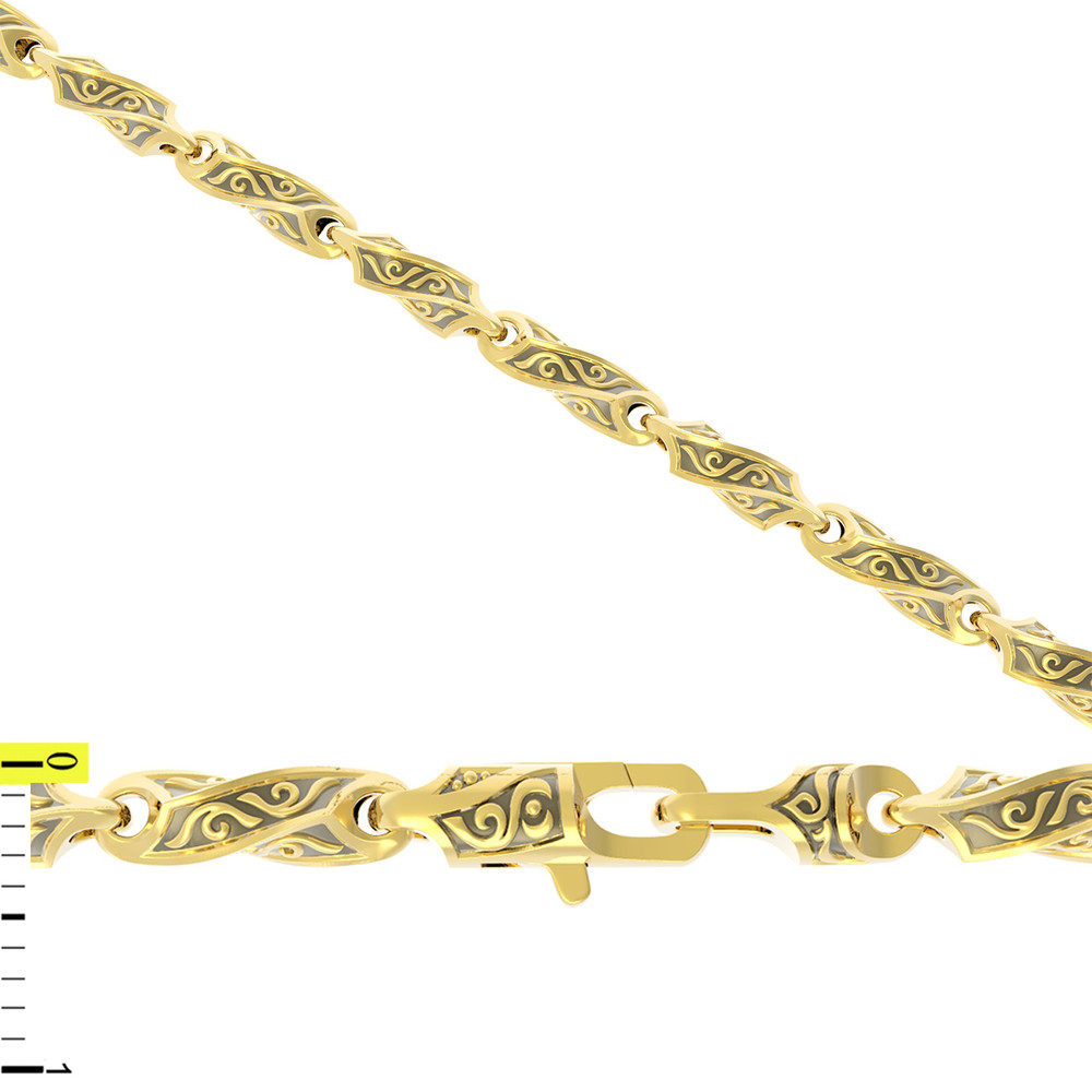 Браслет из лимонного золота