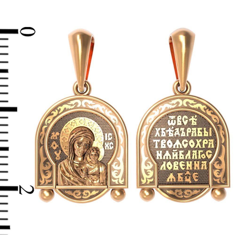 Образок из золота