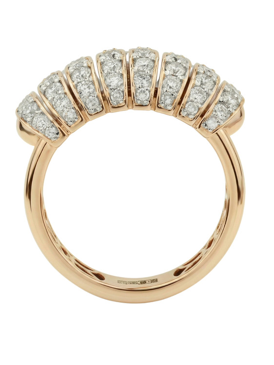 Кольцо из золота c бриллиантами