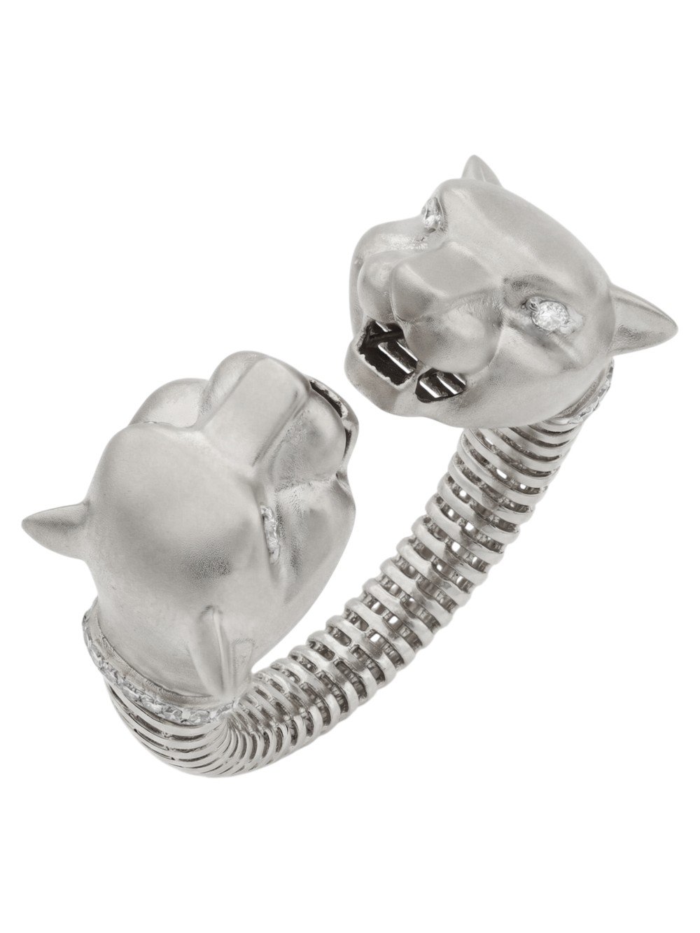 Кольцо из белого золота c бриллиантами