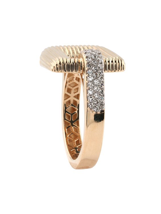 Кольцо из золота c бриллиантами