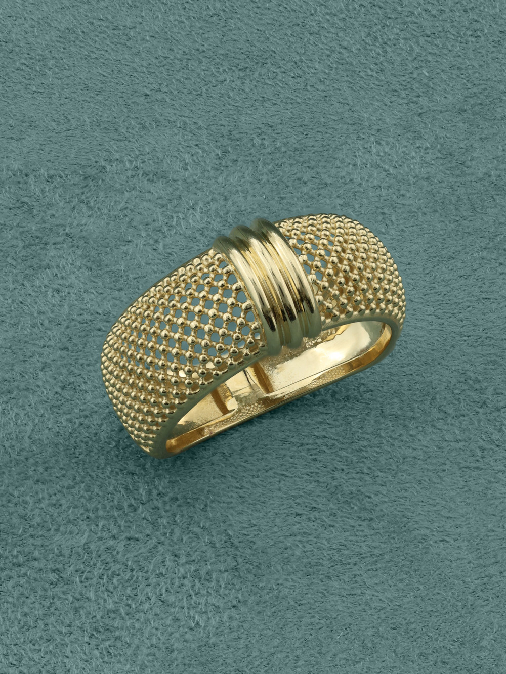 Кольцо из лимонного золота