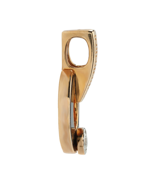 Подвеска из золота c бриллиантами и ониксом