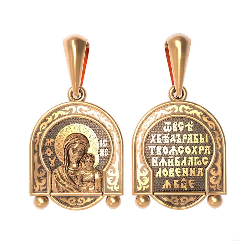 Образок из золота