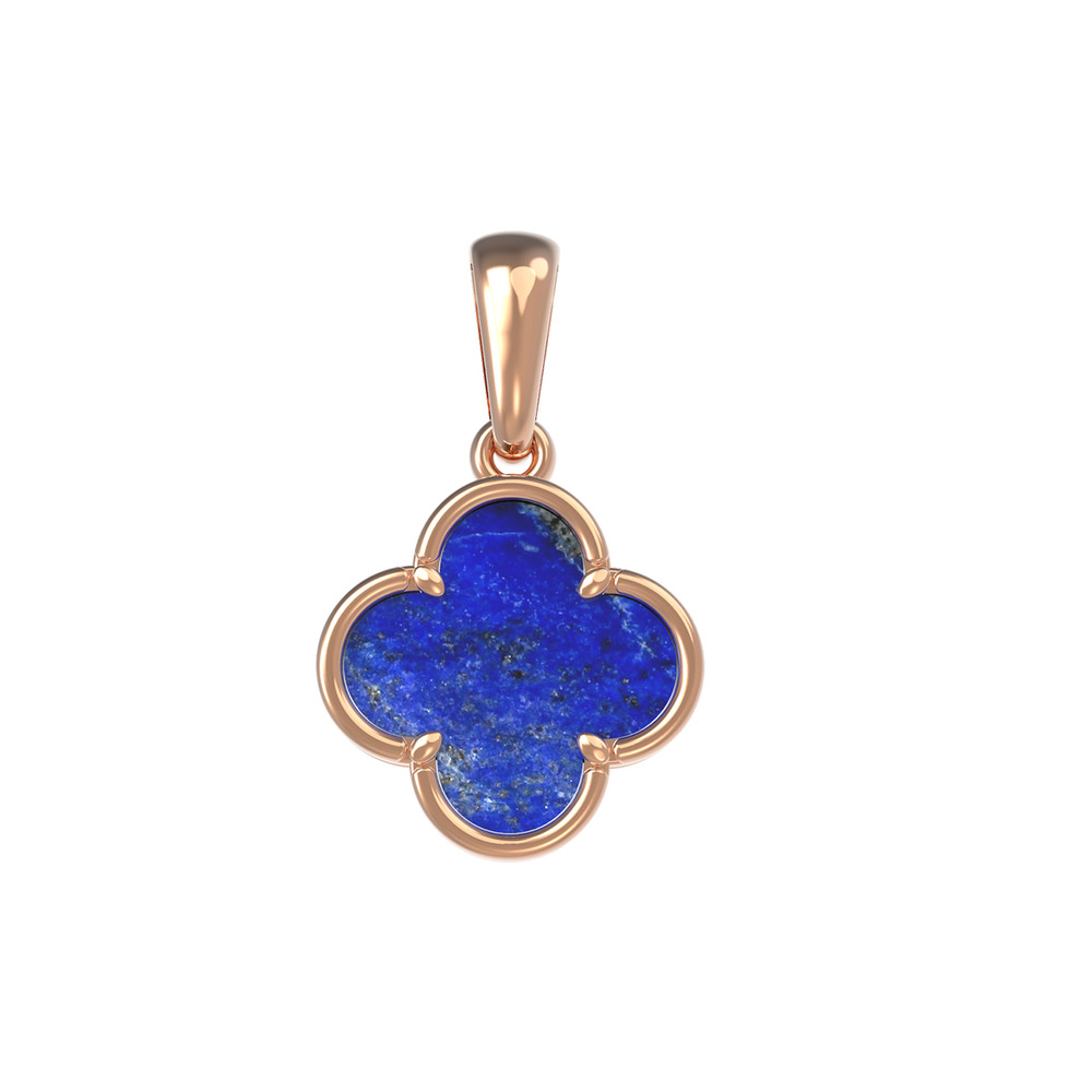 Подвеска из золота c лазуритом