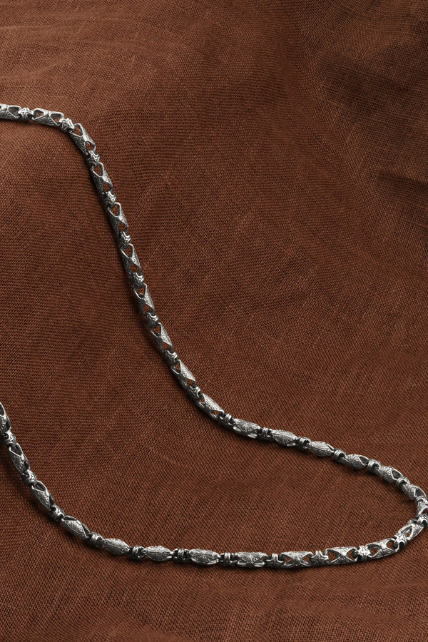 Цепь из белого золота