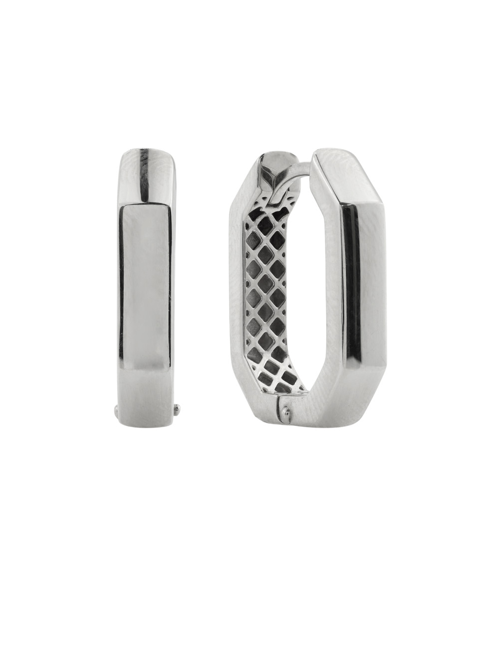 Серьги из белого золота