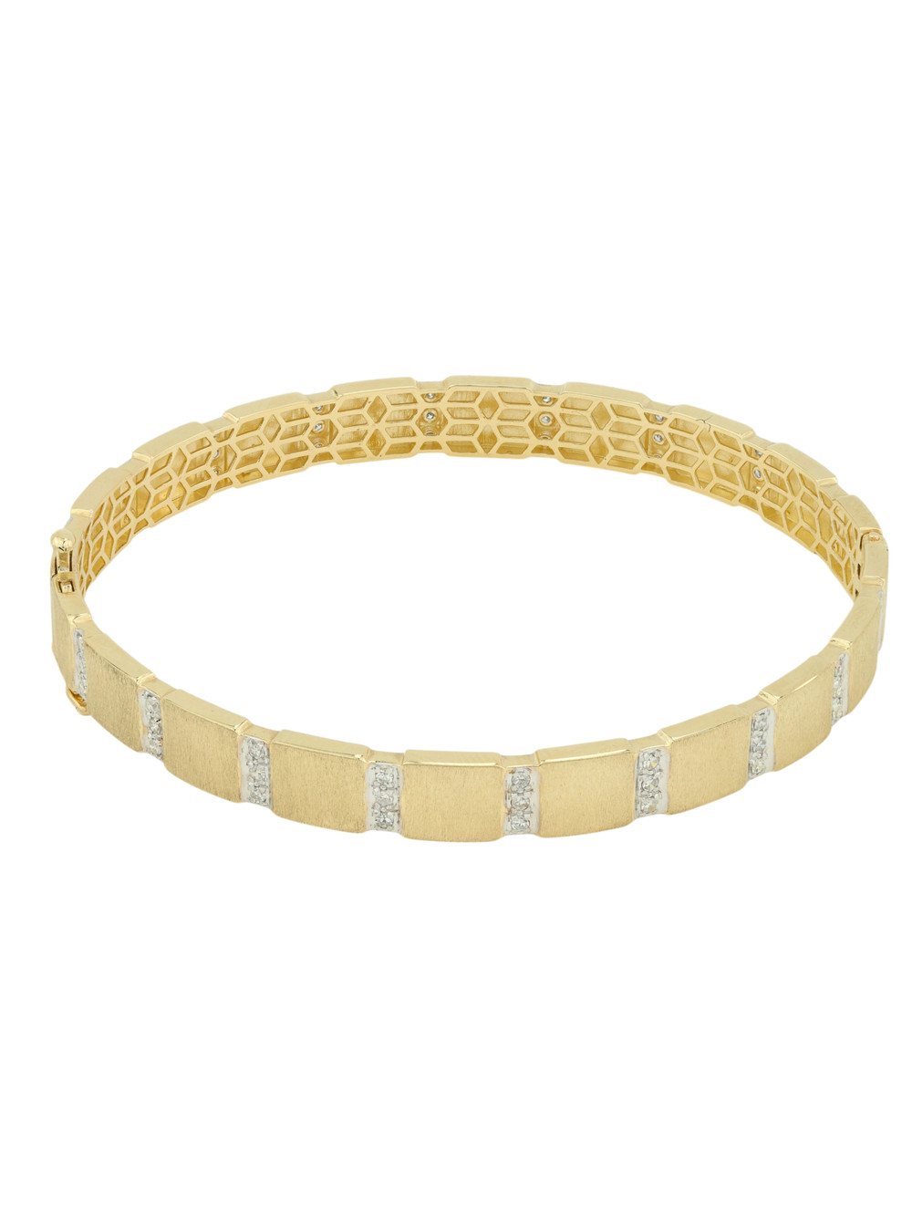 Браслет из лимонного золота c бриллиантами