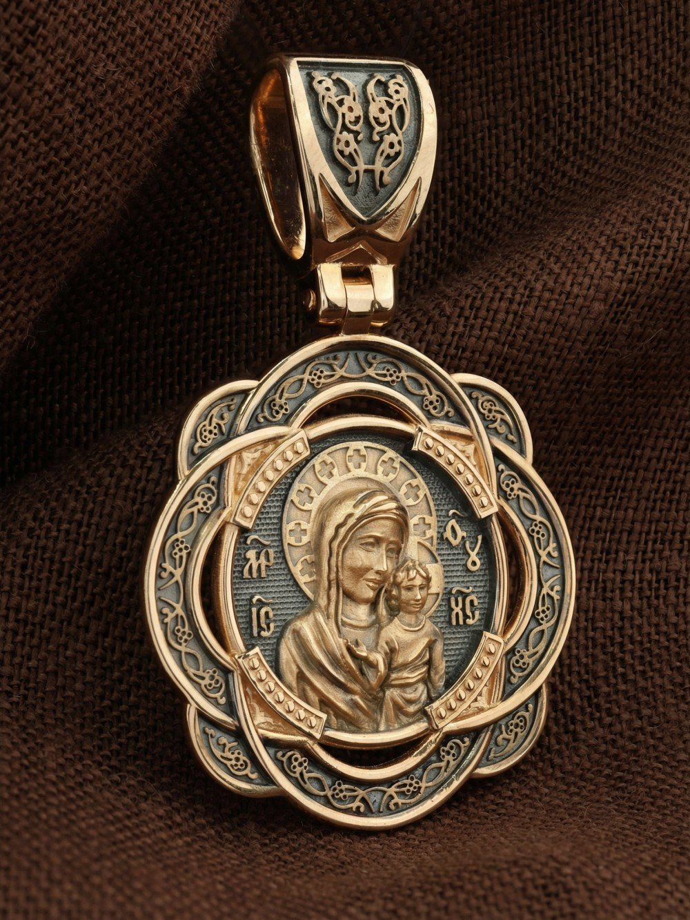 Образок из золота