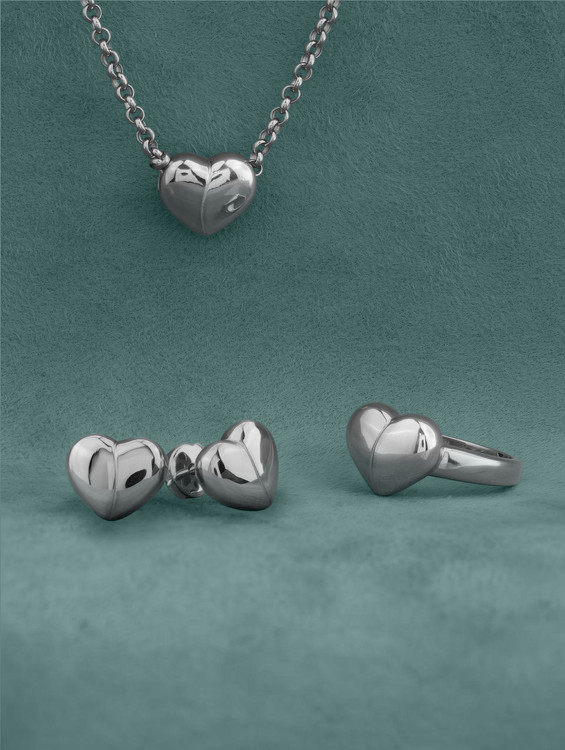 Кольцо из белого золота