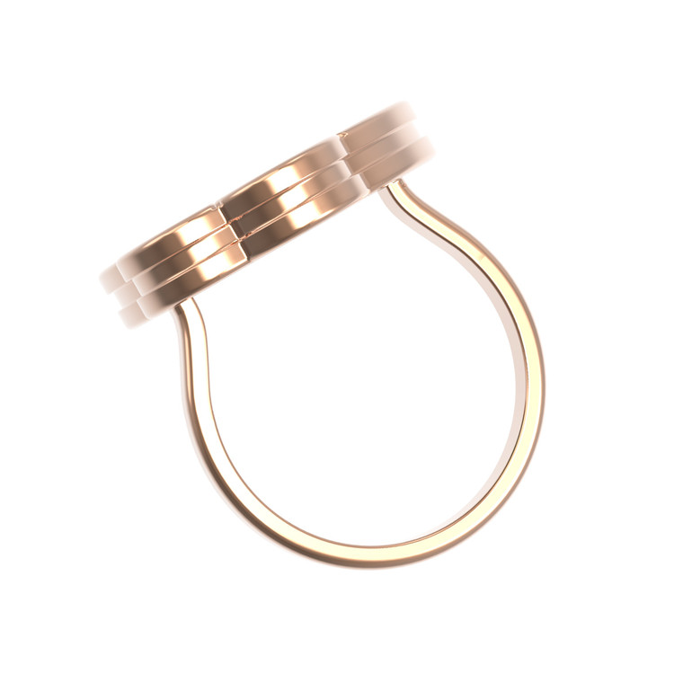 Кольцо из золота c ониксом