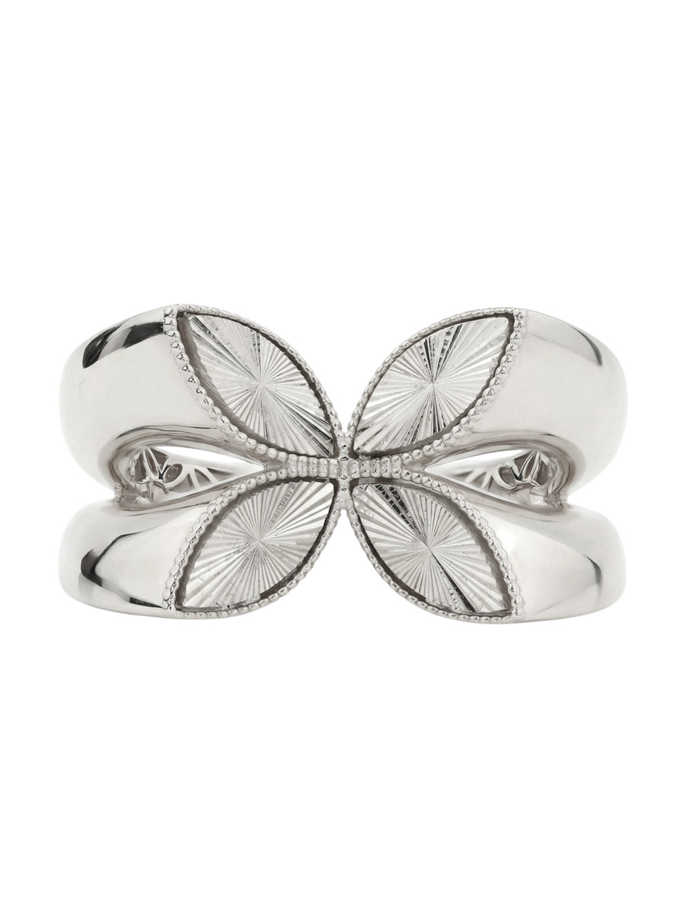 Кольцо из белого золота