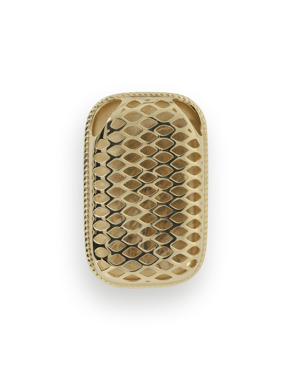 Подвеска из лимонного золота