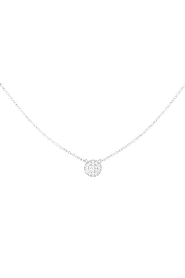 Колье из белого золота c бриллиантами