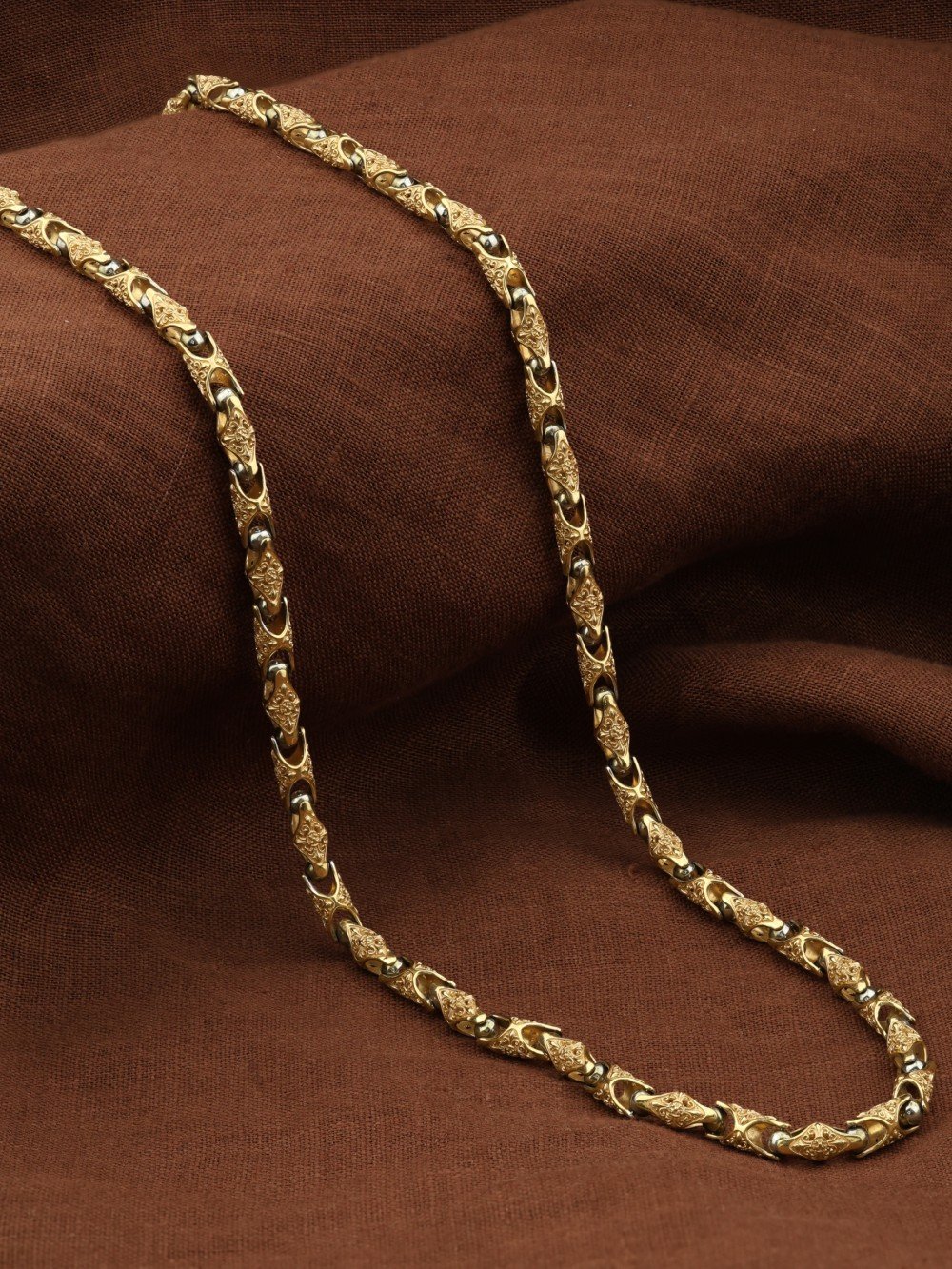 Цепь из лимонного золота