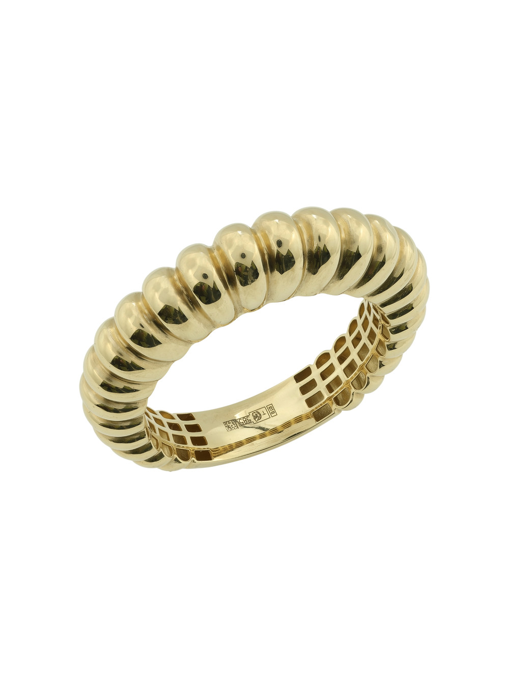 Кольцо из лимонного золота