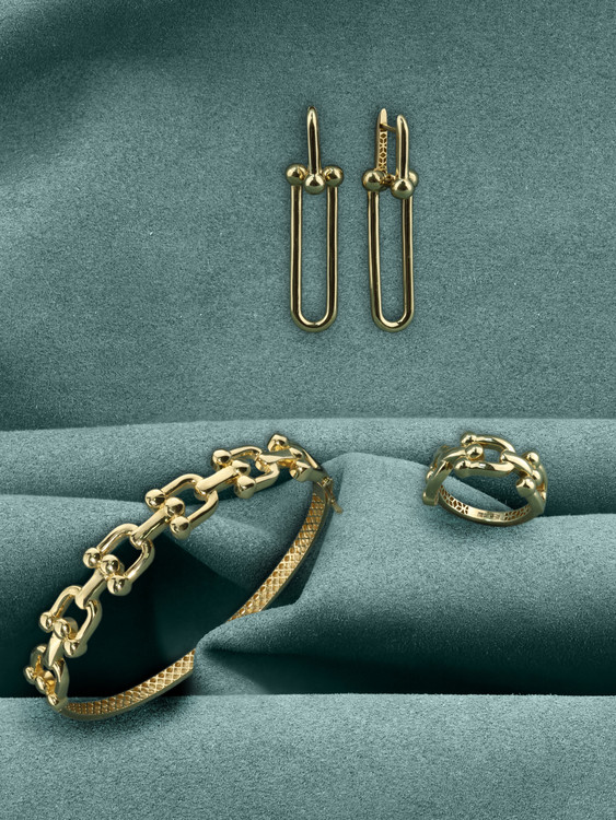 Кольцо из лимонного золота