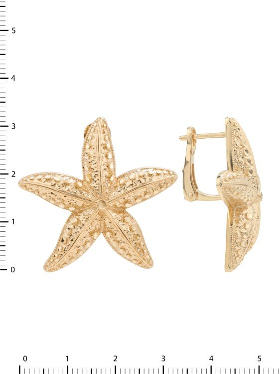 Серьги из золота