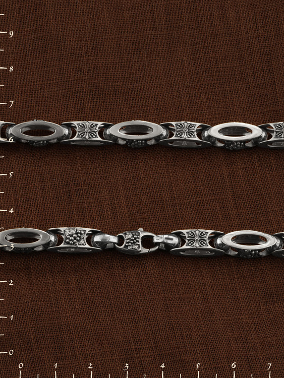 Цепь из белого золота