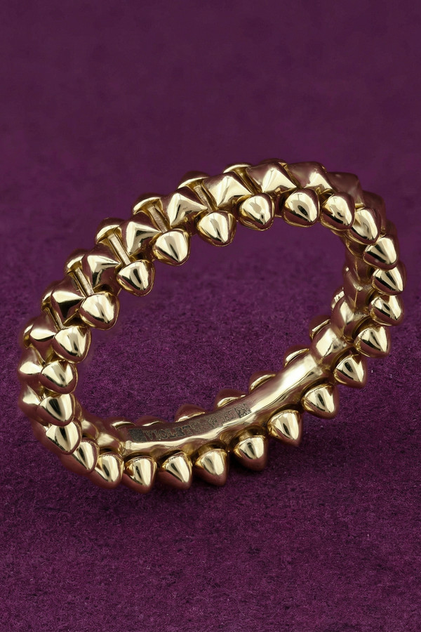 Кольцо из лимонного золота