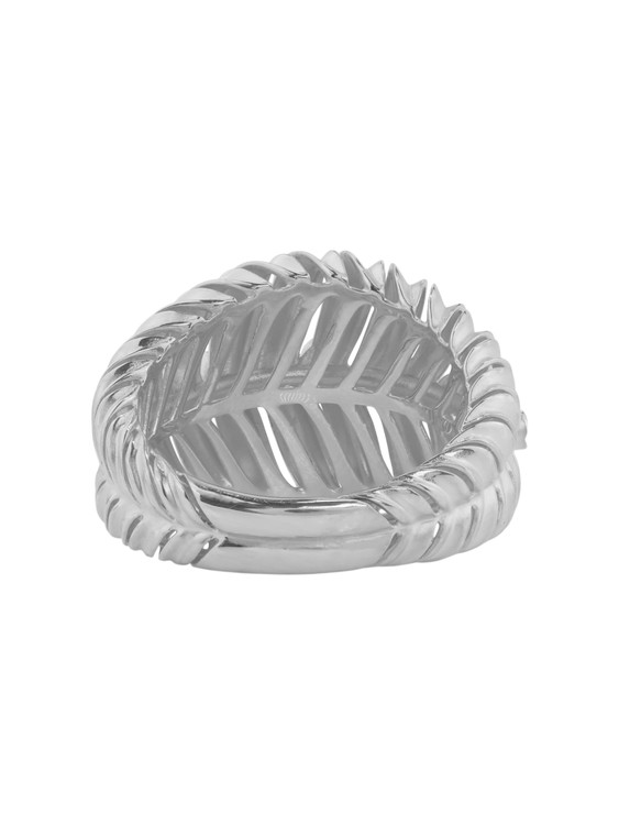 Кольцо из белого золота