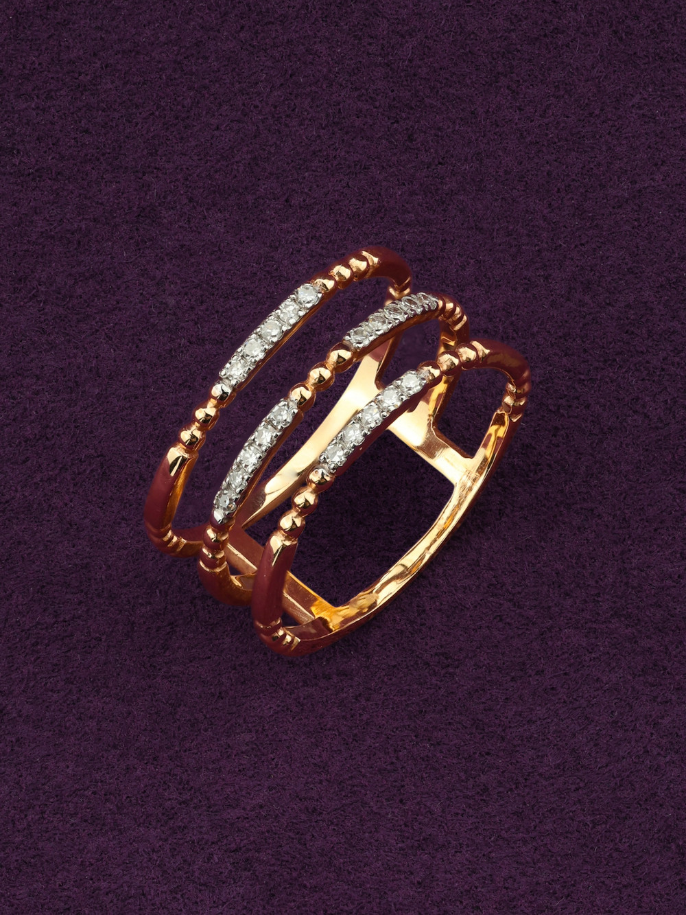 Кольцо из золота c бриллиантами