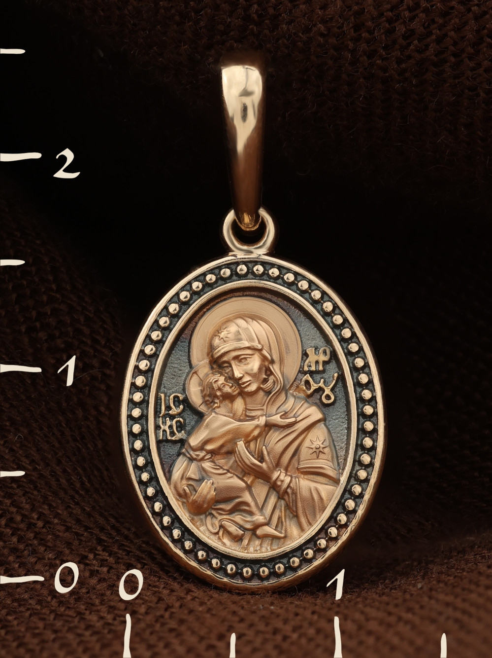 Образок из золота