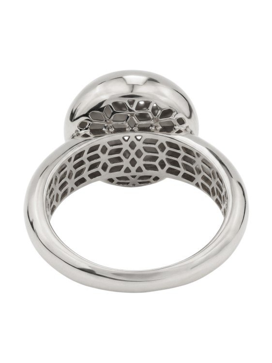 Кольцо из белого золота c бриллиантами