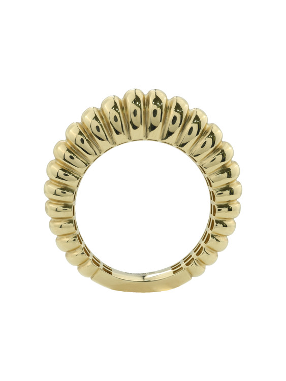 Кольцо из лимонного золота