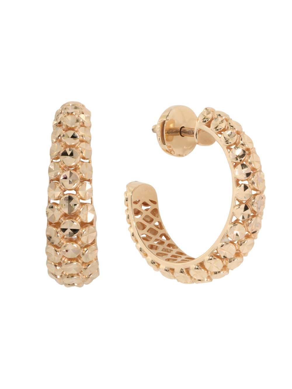 Серьги из золота