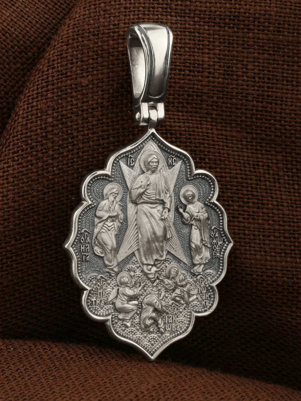 Образок из белого золота