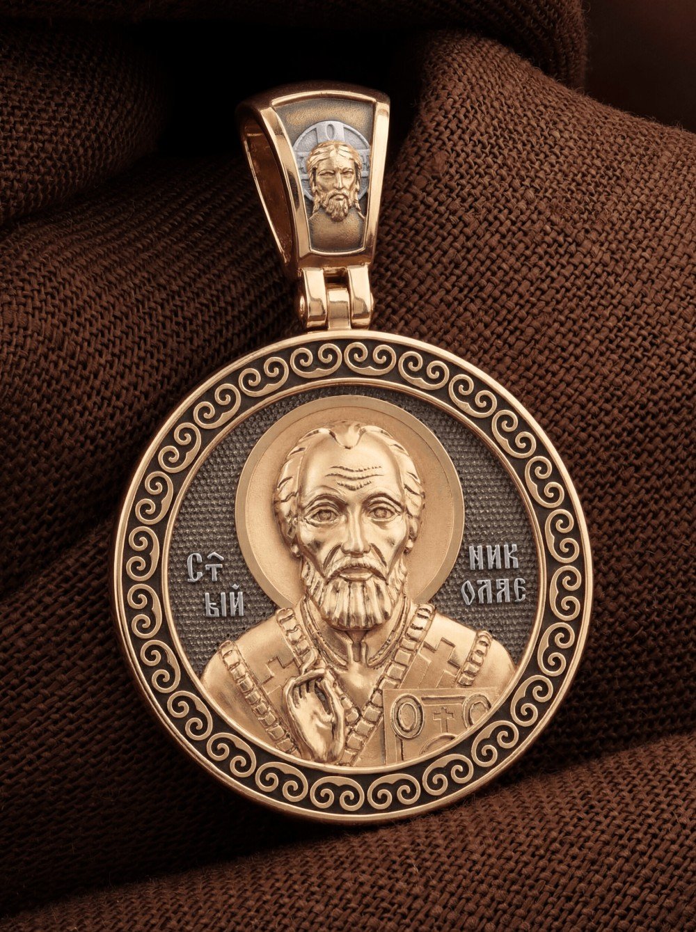 Образок из золота