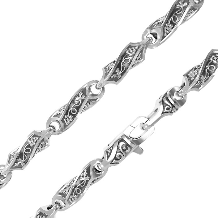 Браслет из белого золота