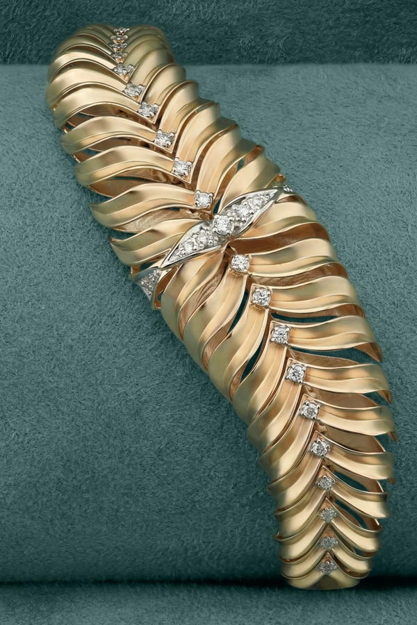 Браслет из золота c бриллиантами