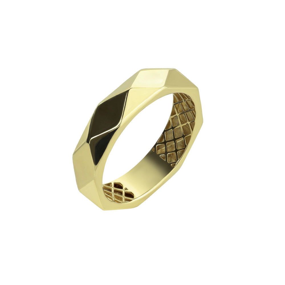 Кольцо из лимонного золота
