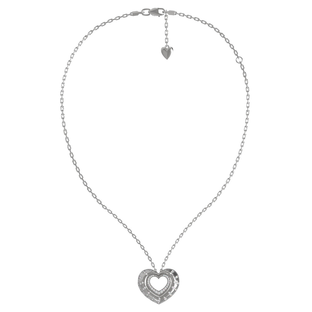 Колье из белого золота c бриллиантами