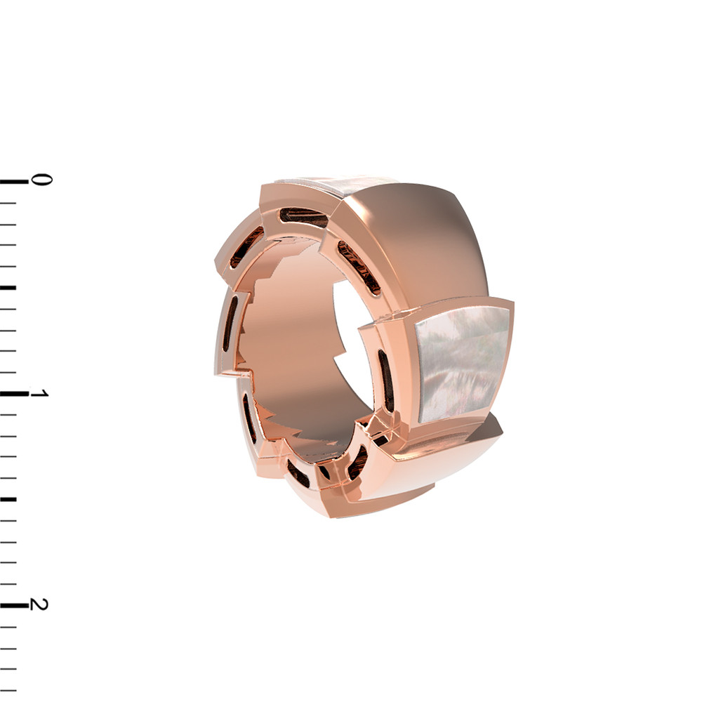 Подвеска из золота c перламутром