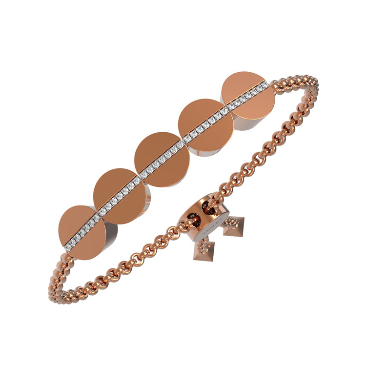 Браслет из золота c бриллиантами