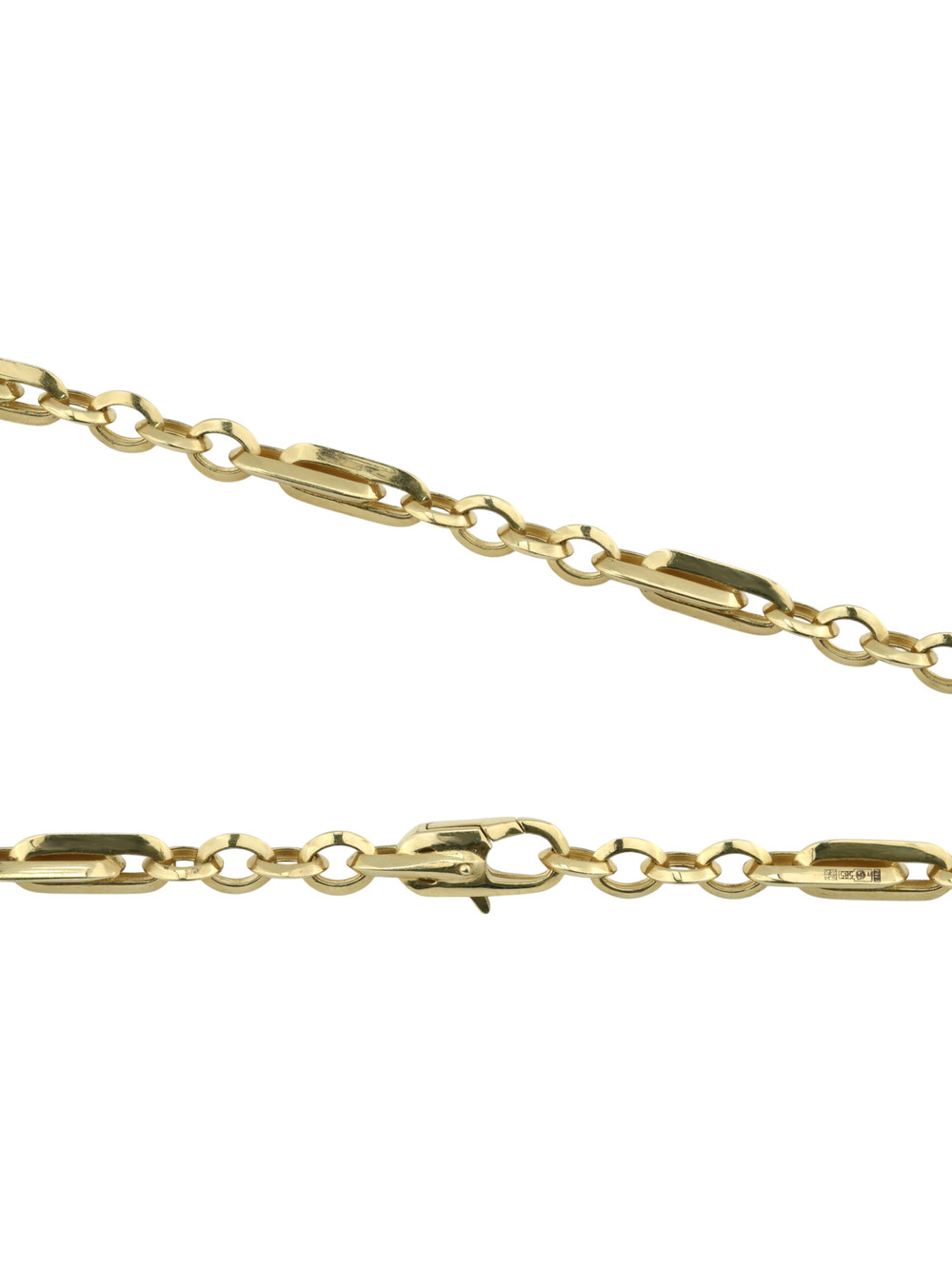 Цепь из лимонного золота