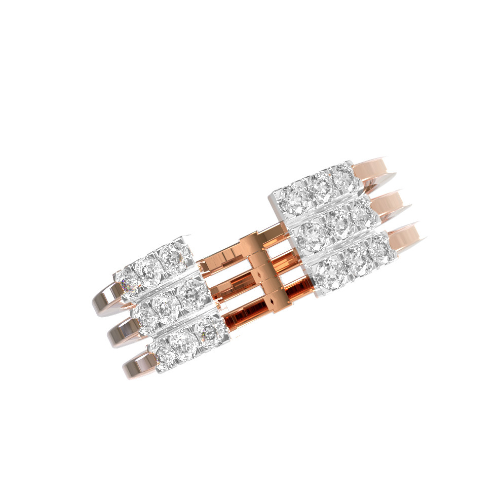 Кольцо из золота c бриллиантами