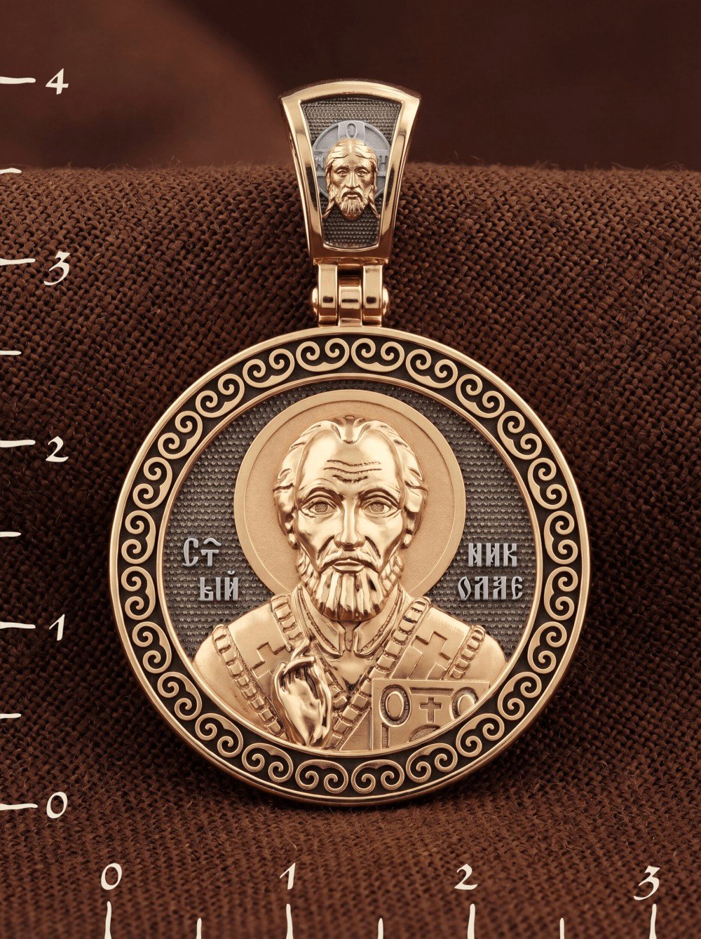 Образок из золота